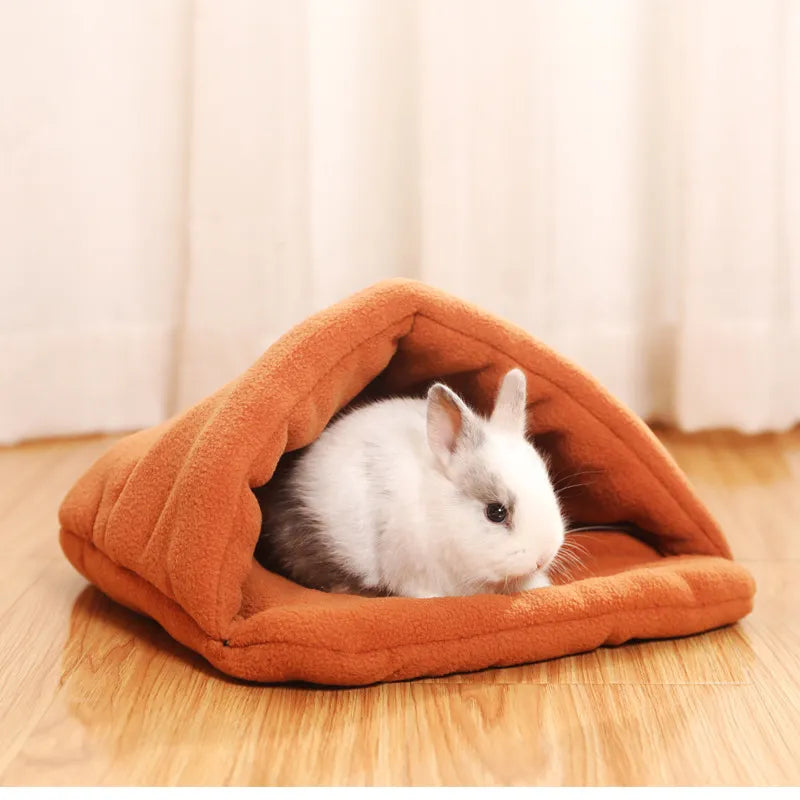 Slipper Kennel Cat Nest Small Dog Bed Cat Bed Warm Pet Sleeping Bag For Teddy Hamster Kitten Portable Pet Bed Rabbit Nest