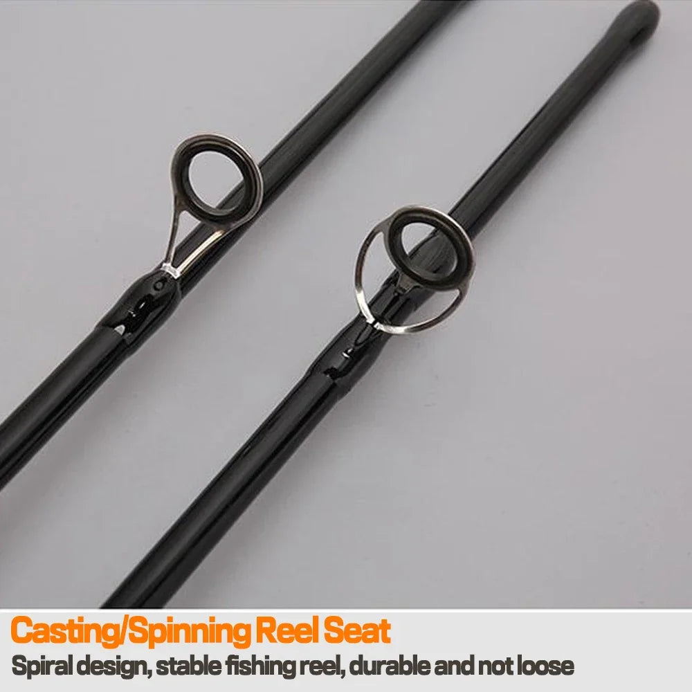 Casting Fishing Rod Bait 2-10g ML Tips Carbon Fiber Octopus Jigging Rods 1.68M 1.8M Light Boat Pole Saltwater Ceramics Rings
