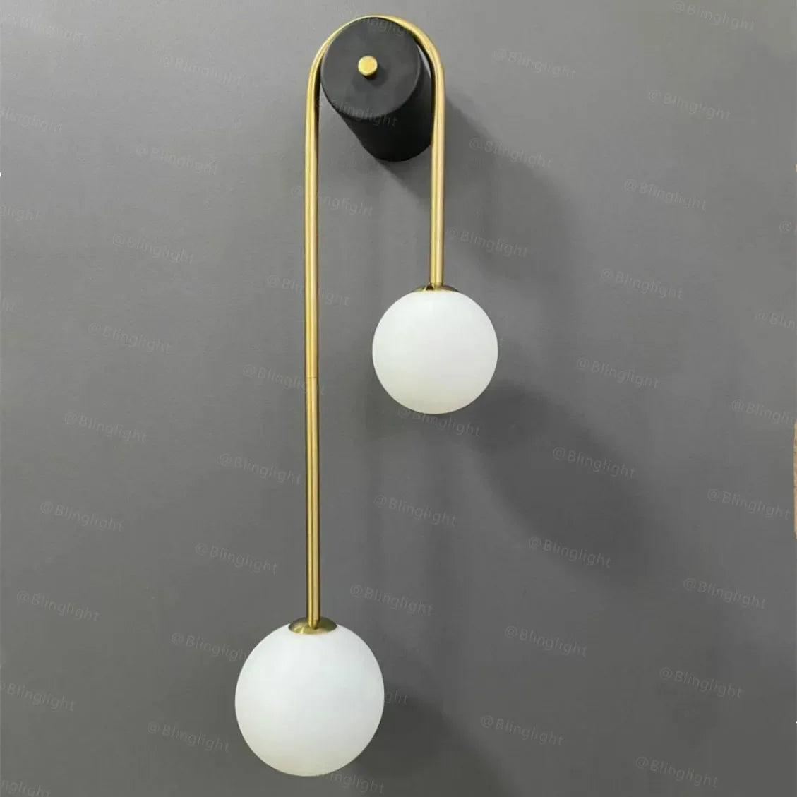 Modern Wall Lamp Glass Ball Lampshade LED Gold Home Decor Bedroom Living Room Interior Lighting Sconce Nordic Luminaire Light