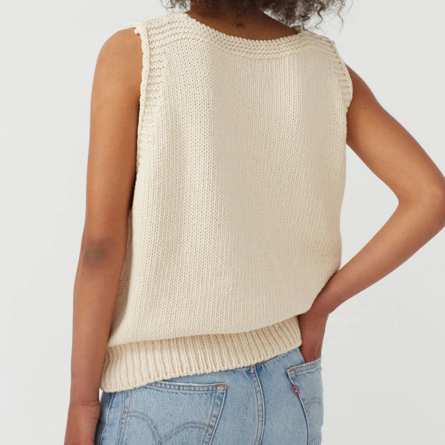 Women Sweater Vest V-neck Knitted Top 2022 New Korean Fashion Knitwear Spring Autumn Jumper Female Solid Sleeveless Pullover