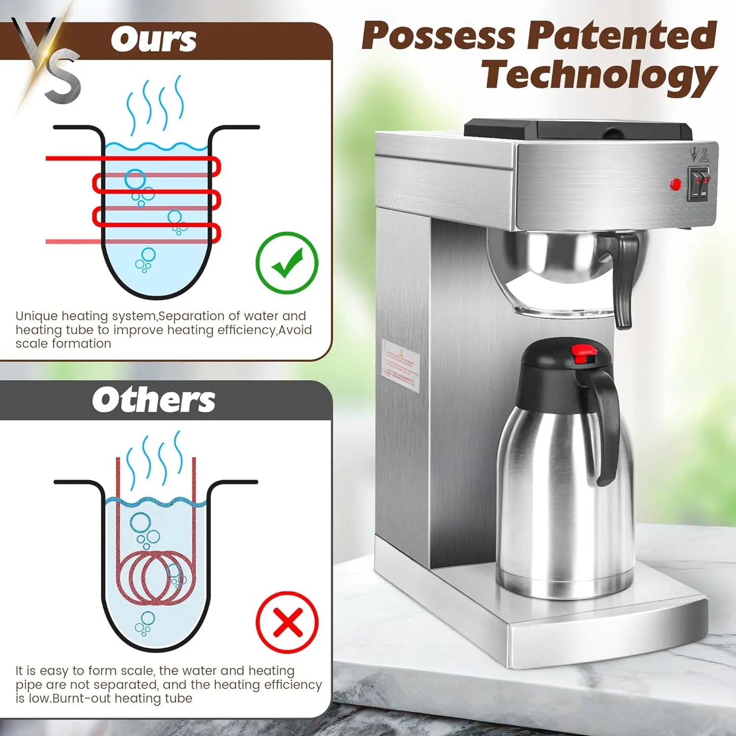 Commercial Coffee Maker Brewer Machine