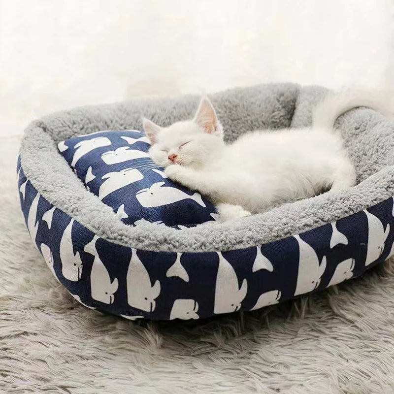 Warm Winter Pets Dog Bed Dog Kneel Cat Mats House Cushion Large Pet Sleeping Sofa Beds Mat Forpuppy Mat Net Red Pet Products