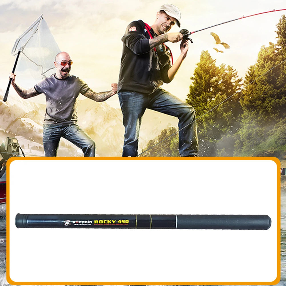 Telescopic Fishing Rod Fishing Rod Fiberglass Fishing Gear Ultralight 2.1/2.4/2.7/3.6M Retractable 40cm for Backpacking Trip