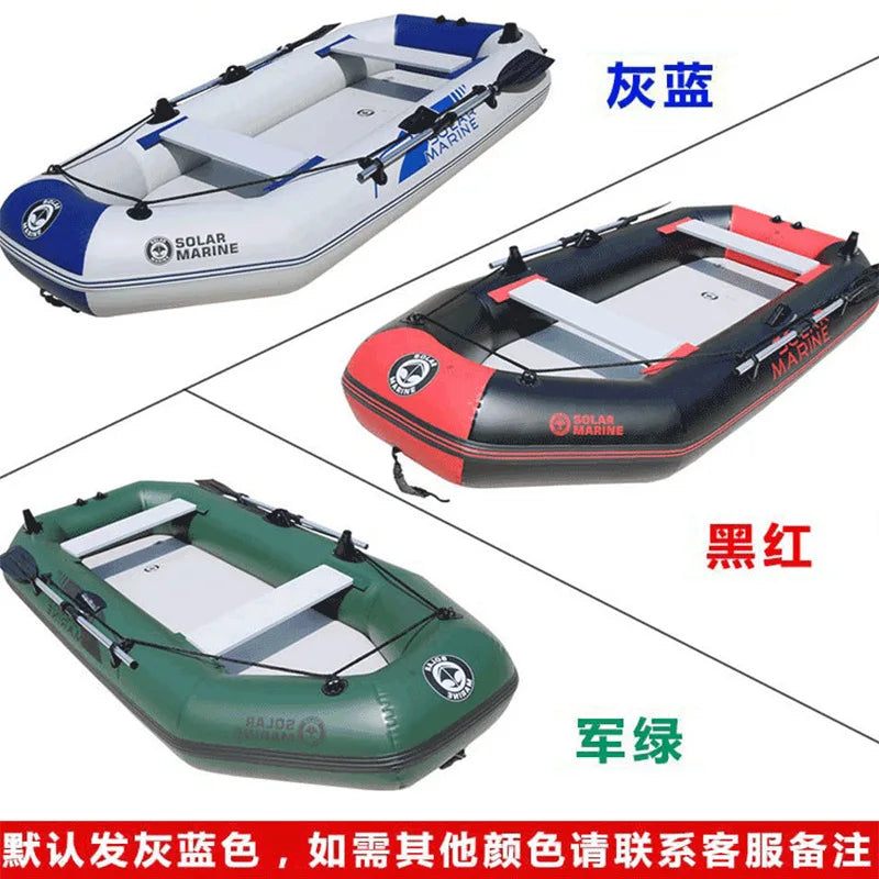 Rubber Kayak Inflatable Kayak Single Person/two Person/three Person Assault Inflatable Fishing Canoeing Kayak Boats