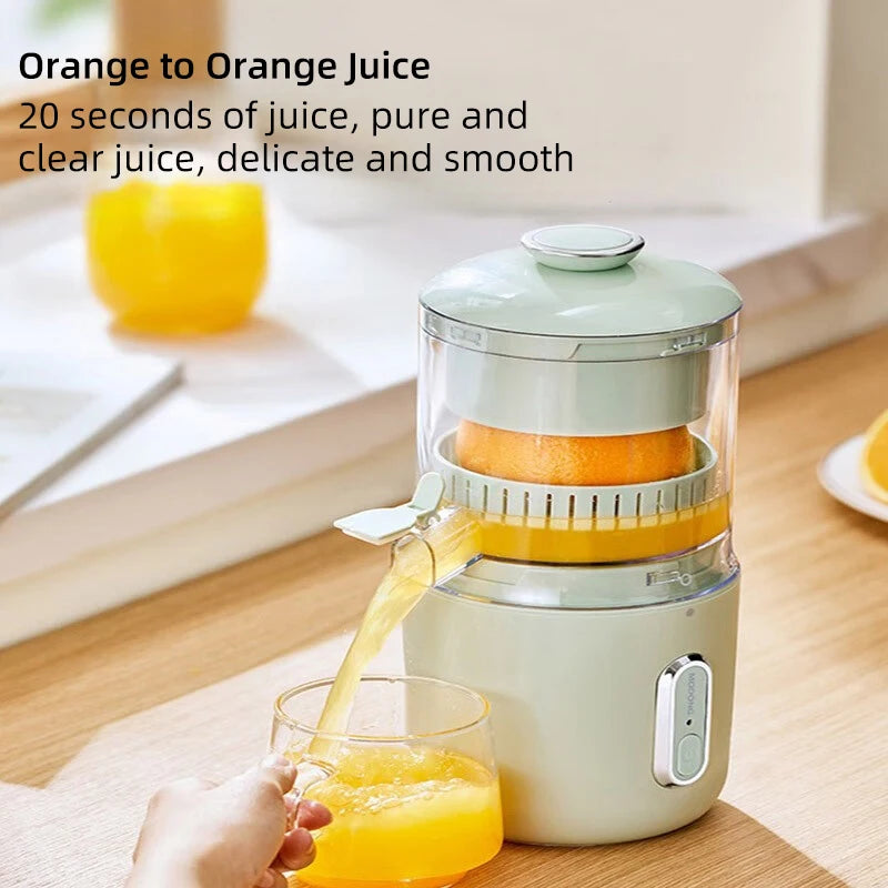 Electric Juicer Mixer Extractors Portable USB Rechargeable Blender Fruit Squeezer Fresh Juice Lemon Maker Cup Household Machine