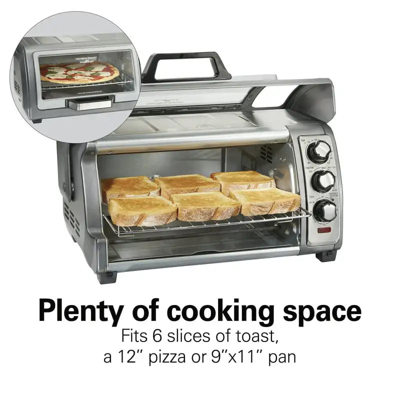 Sure Crisp Air Fryer Toaster Oven  6 Slice  Stainless Steel  31523