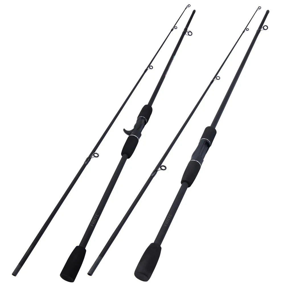 1PC ML Lure Fishing Rod Fishing Rods Carbon Fiber Two-piece Fishing Rods EVA Foam Spinning Rods For Beginners Professionals