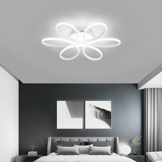 Flush Mount Lamp Three Colors Modern LED Aisle Ceiling Lamp Super Bright Living Room Corridor Lights Eye Care Home Decor Fixture