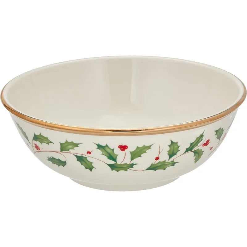 Lenox 893172 Holiday 12-Piece Plate and Bowl Set