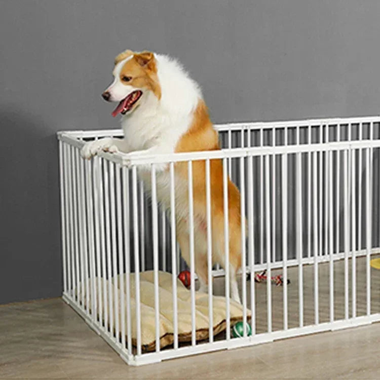 Various Size Stackable Stainless Steel Large Size Dog Cage Foldable Metal Pet Collapsible Dog Fence Kennels