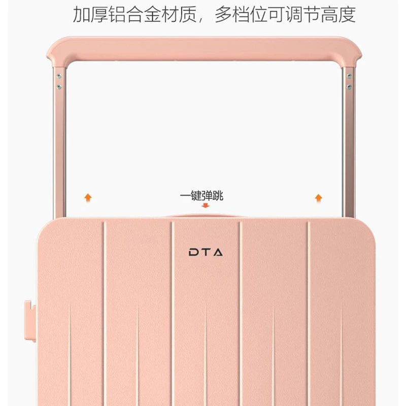 Boarding box 20 inches high appearance level new luggage female small pink suitcase wide male trolley box 24