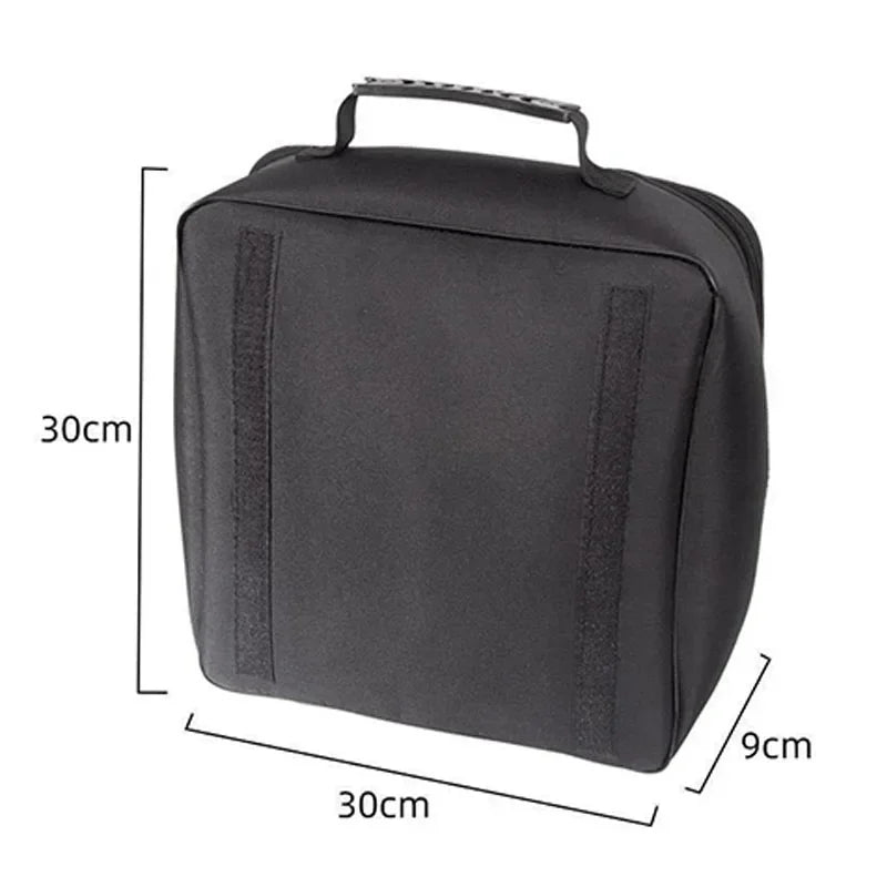 EV cable storage bag, jumper cable bag, storage and organizer for cables, wires and hoses, portable EV charger cable storage bag