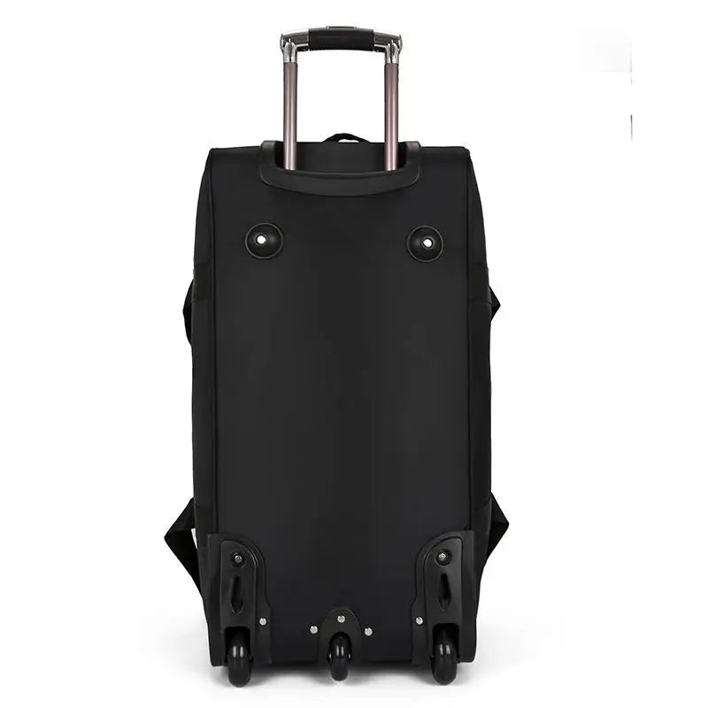 Trolley Bag Wheeled Storage Bag Carry-on Luggage Travel Suitcase Bag Oxford Waterproof Super Large Capacity Rolling Luggage