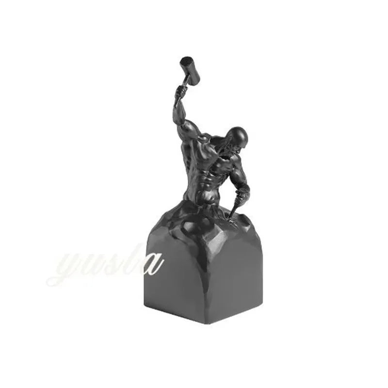 Modern Office Art Figure Ornament Home Living Room Den Cabinet Carving Inspirational Soft Decoration Self Carving Figure Statue